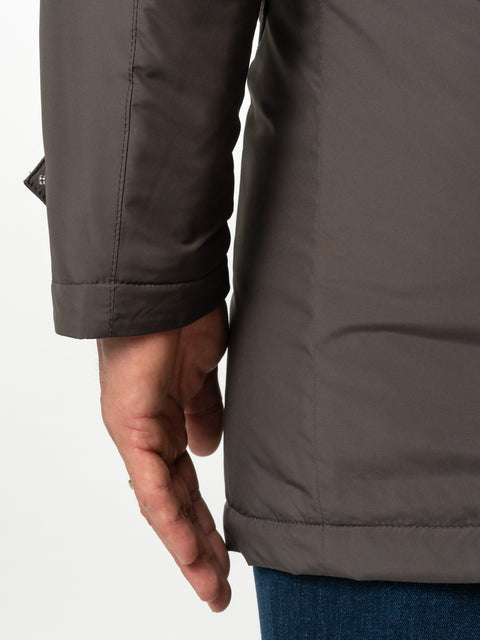 Geaca Premium Modern Casual Maro Latte Tip Parka BMan0211 (8)