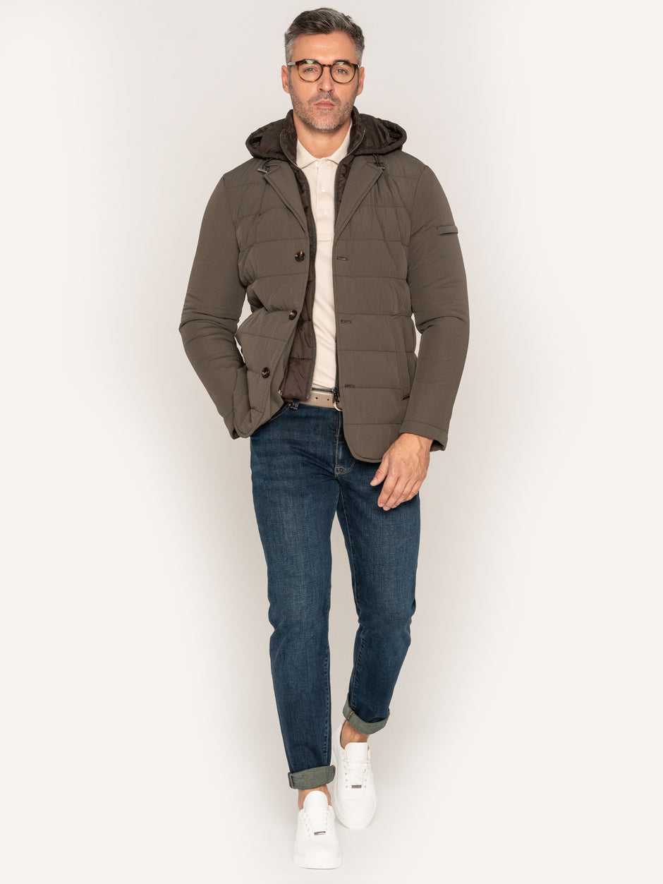 Blugi Office Barbati Modern Fit Albastru Verzui BMan324 (4)