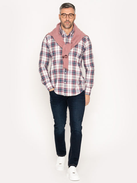 Camasa Casual Corporate Violet In Carouri 100% Bumbac BMan885 (4)
