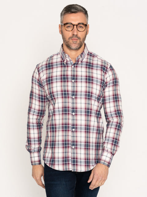 Camasa Casual Corporate Violet In Carouri 100% Bumbac BMan885 (2)