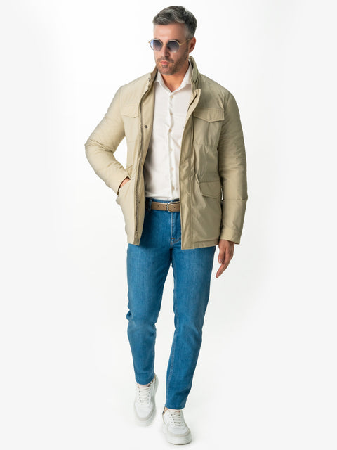 Blugi Casual Primavara Barbati Bleu Clasic Denim BMan326 (2)