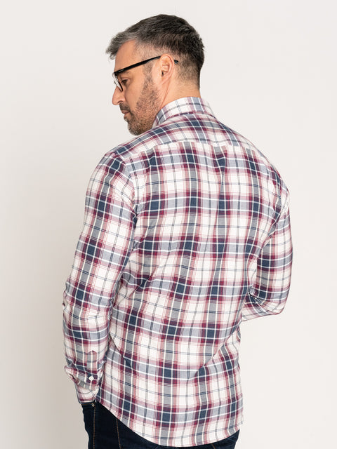Camasa Casual Corporate Violet In Carouri 100% Bumbac BMan885 (9)