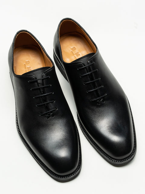Pantofi Barbati Eleganti Oxford Negri din 100% Piele Naturala cu Talpa Din Spuma BMan0330 (7)