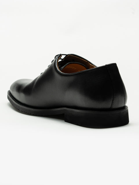 Pantofi Barbati Eleganti Oxford Negri din 100% Piele Naturala cu Talpa Din Spuma BMan0330 (8)