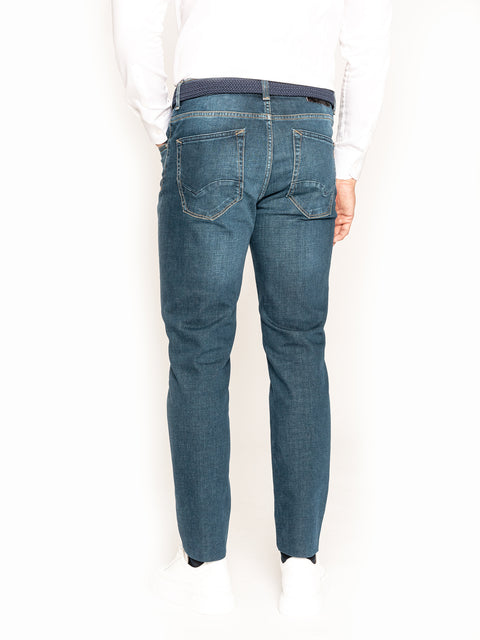 Blugi Albastri Comfort Barbati BMan298 (5)