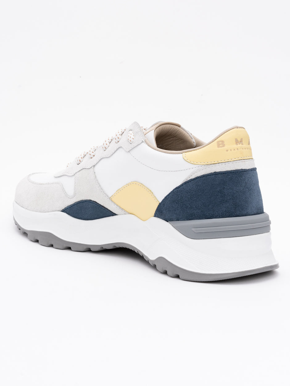 Pantofi Casual Barbati Albi Sneakers 100% Piele Naturala Carter BMan0393 (8)