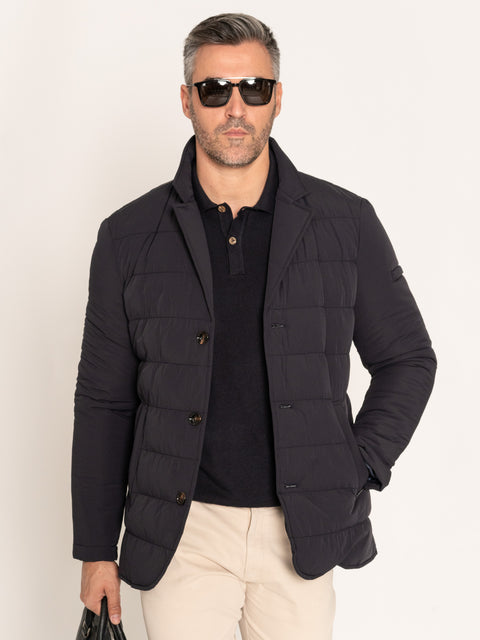 Pulover Office Barbati Bleumarin 100% Bumbac Guler Polo BMan608 (9)