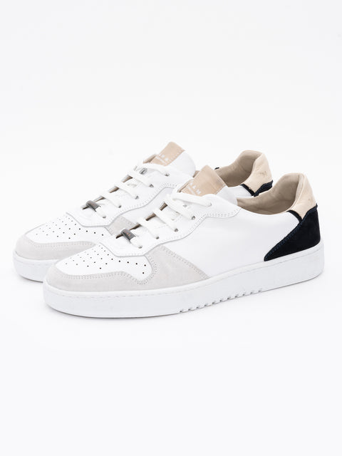 Pantofi Casual Albi Barbati Sneakers 100% Piele Naturala Viper BMan0351 (1)