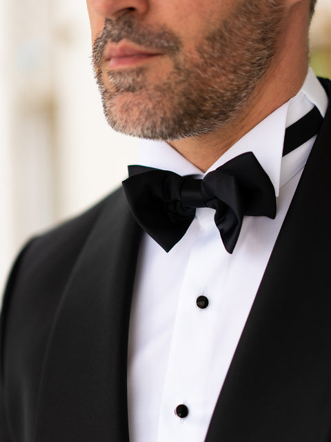 Tinuta Completa Mire Smoking Barbati Negru Formal Essential Gala&Ceremonie BMan1000 (5)
