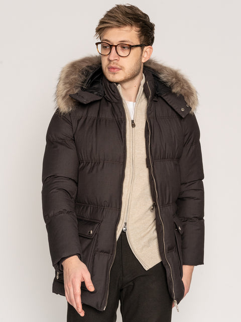 Pulover Crem Barbati Din 100% Lana Merino's Cu Fermoar BMan616 (3)