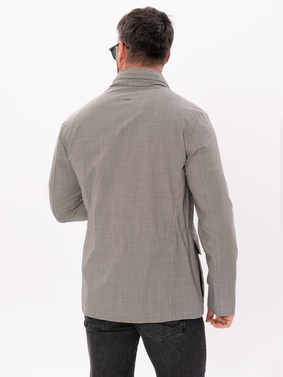Geaca Primavara Barbati Gri Milano Safari Design BMan0191 (4)