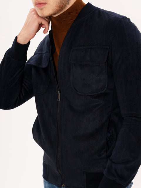 Geaca Bomber Bleumarin BMan0175 (5)