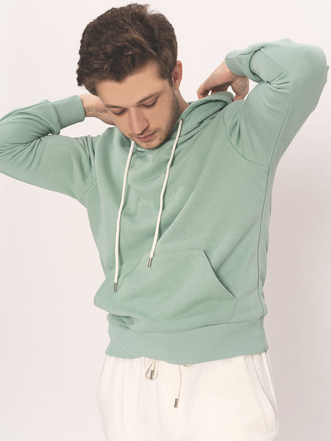 Hanorac Barbati Verde Model Sport 100% Bumbac BMan528 (1)