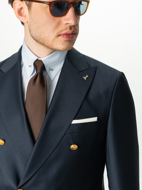Sacou Barbati Bleumarin Regal din Lana BMan399 (2)