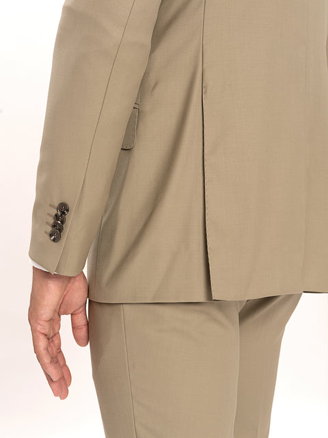 Costum Barbati Verde Maslin Din 100% Lana Cerruti BMan300 (5)