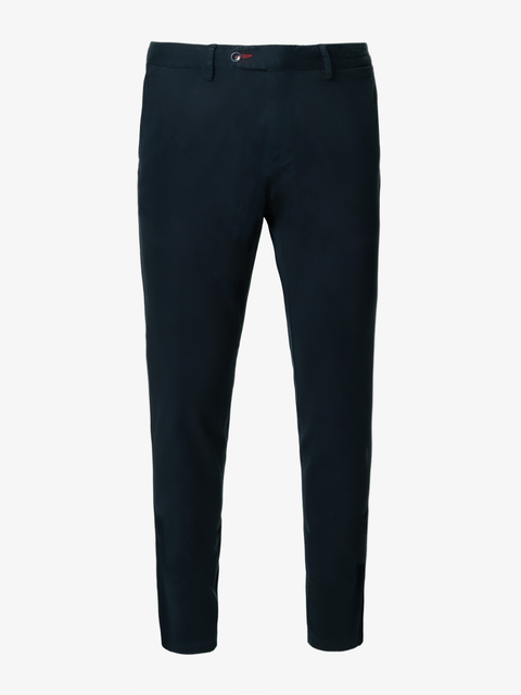 Pantaloni Office De Toamna Barbati Bleumarin Din Bumbac Natural BMan617 (8)