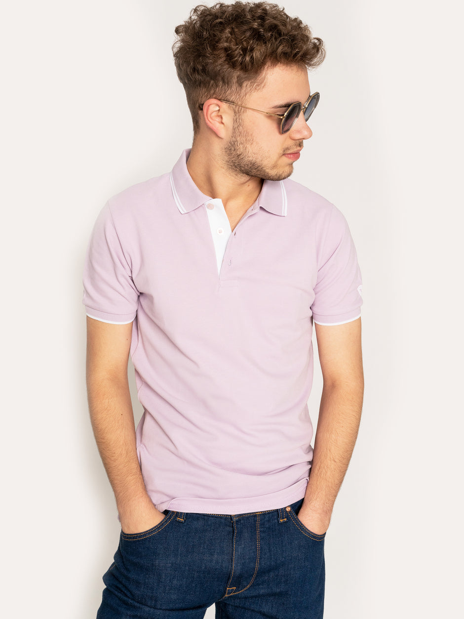 Tricou Polo Lila - BMan265 (1)