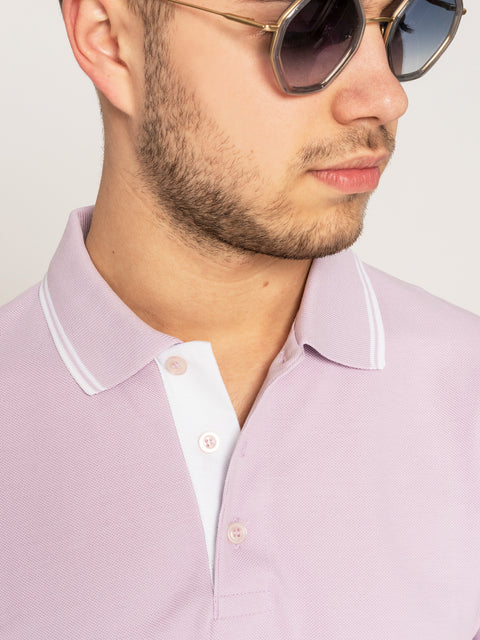 Tricou Polo Lila - BMan265 (2)