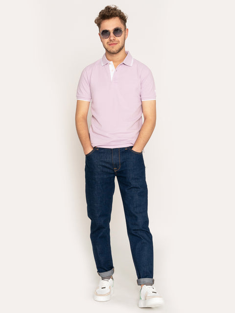 Tricou Polo Lila - BMan265 (5)