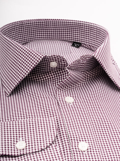 Camasa Office&Casual Barbati Mov Imprimeu Wales Tip Overshirt Tricou Galbiatti874 (9)