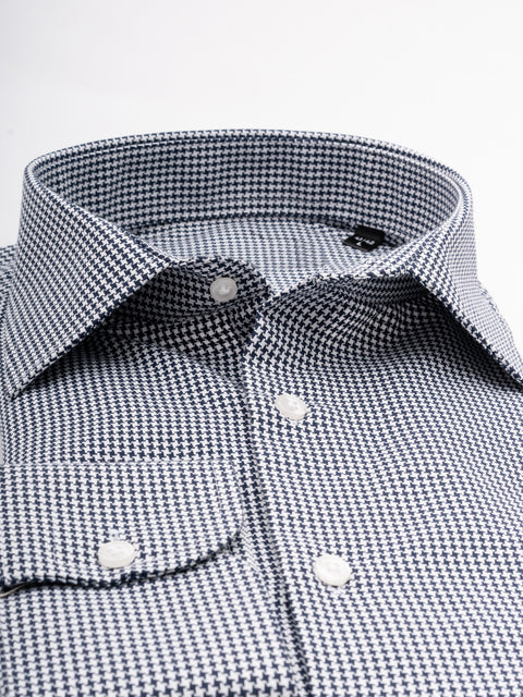 Camasa Office&Casual Barbati Bleumarin Imprimeu Wales Tip Overshirt Tricou Galbiatti874 (9)
