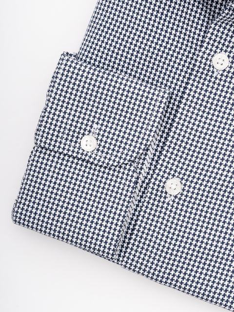Camasa Office&Casual Barbati Bleumarin Imprimeu Wales Tip Overshirt Tricou Galbiatti874 (3)