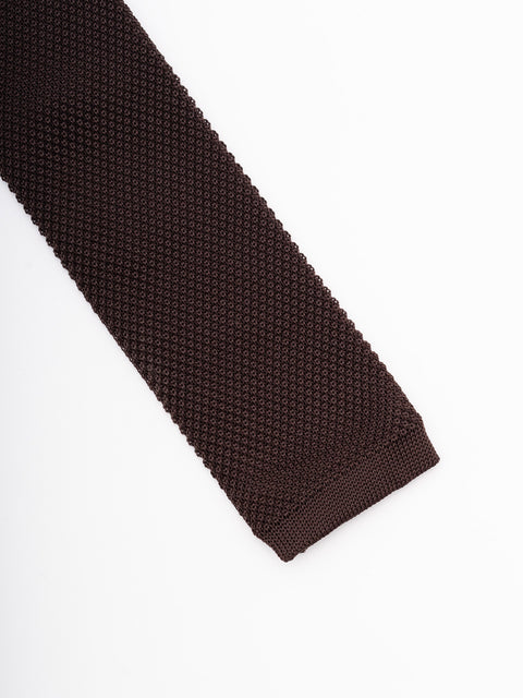 Cravata Barbati Maro Inchis Tricotata Imprimeu Oxford BMan890 (2)