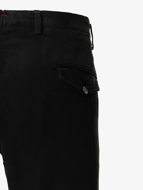 Pantaloni Office Barbati Bumbac Organic Negru BMan624 (10)