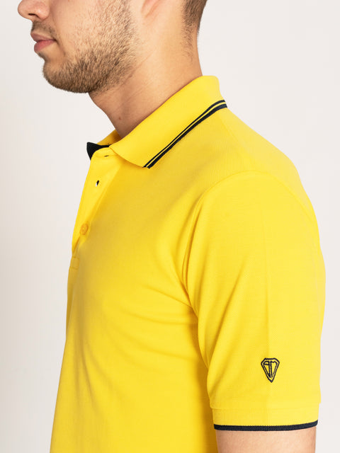 Tricou Polo Galben - BMan262 (4)