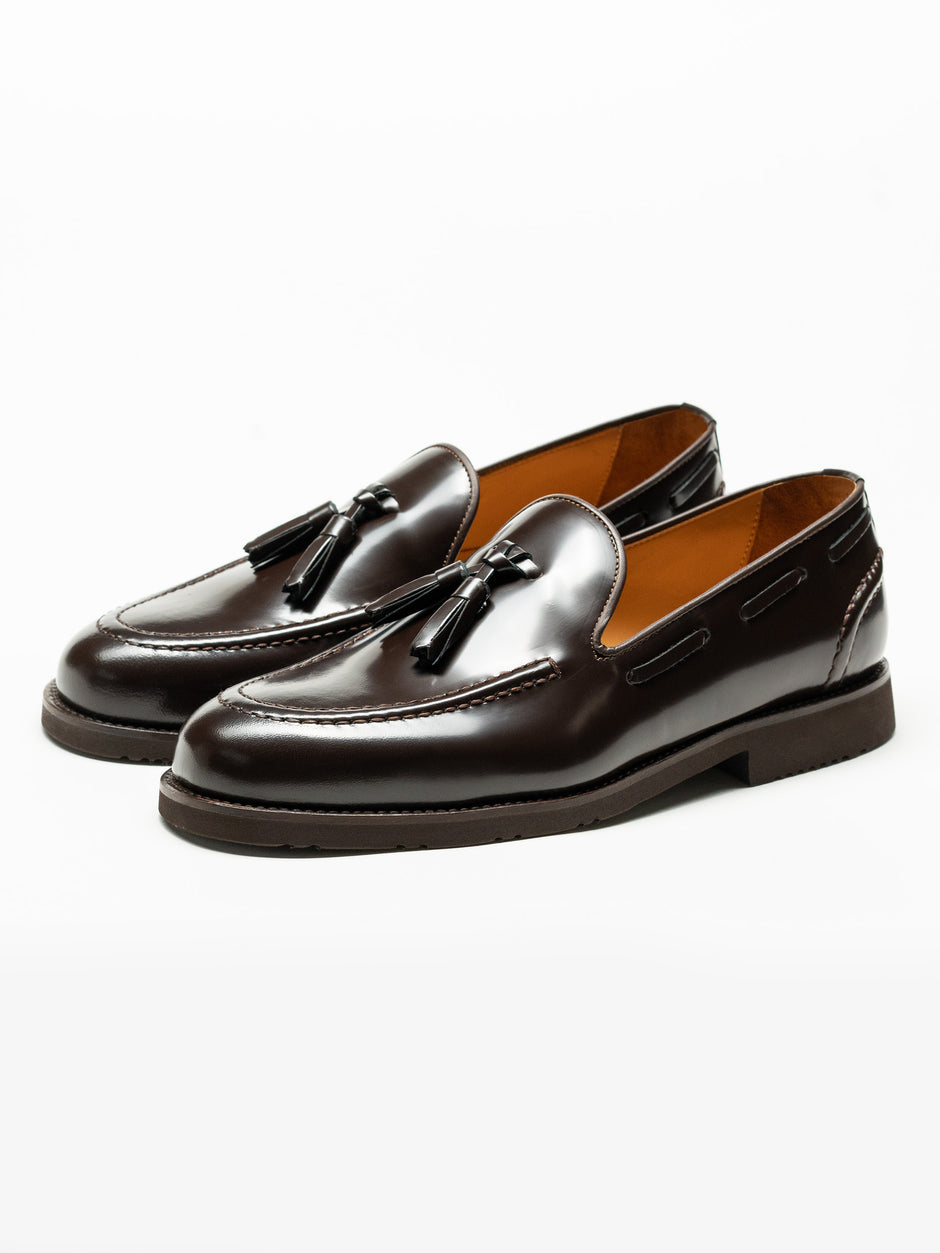 Mocasini Barbati Tassel Loafers Maro Semilucios 100% Piele de Vitel BMan215 (1)