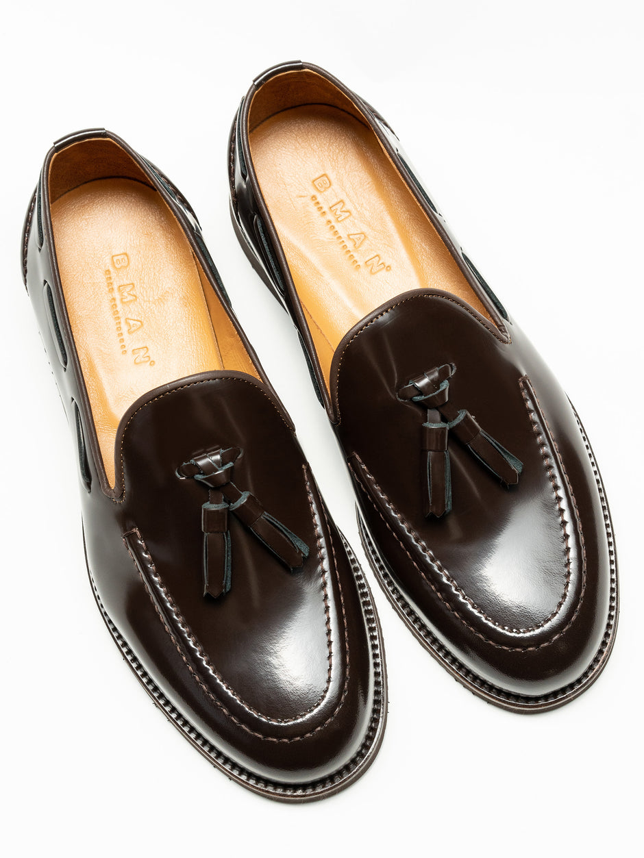 Mocasini Barbati Tassel Loafers Maro Semilucios 100% Piele de Vitel BMan215 (5)