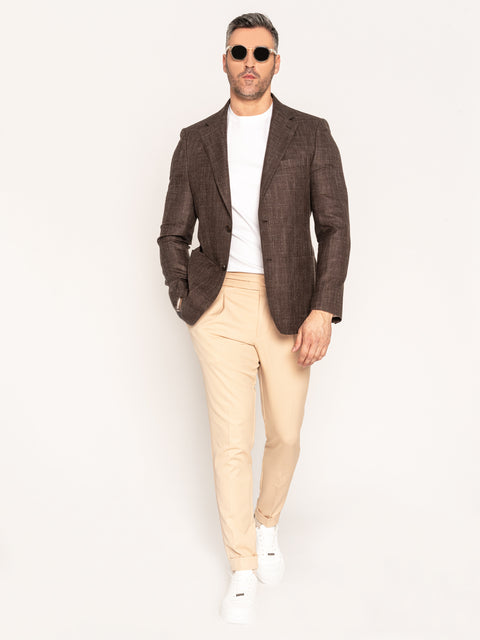 Pantaloni Barbati Somon Royal Model Gurkha Amestec Lana BMan594 (6)