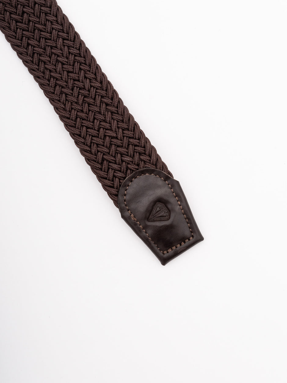 Curea Maro Barbati Material Textil Impletit BMan105 (3)