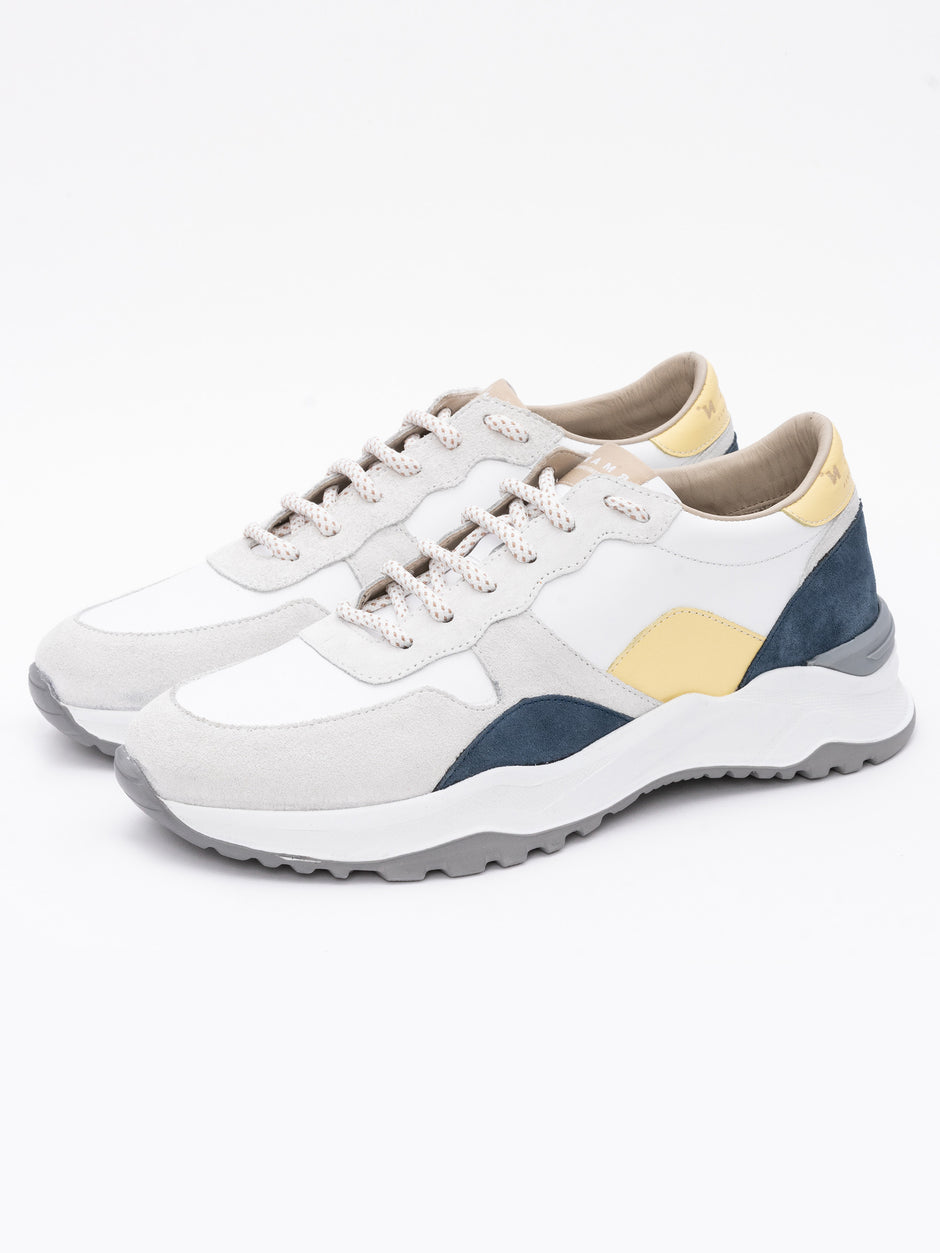 Pantofi Casual Barbati Albi Sneakers 100% Piele Naturala Carter BMan0393 (2)