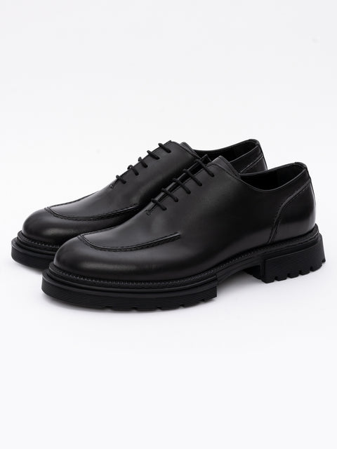 Pantofi Negri Barbati Eleganti & Modern Casual 100% Piele Naturala Design Zorlu BMan0392 (5)