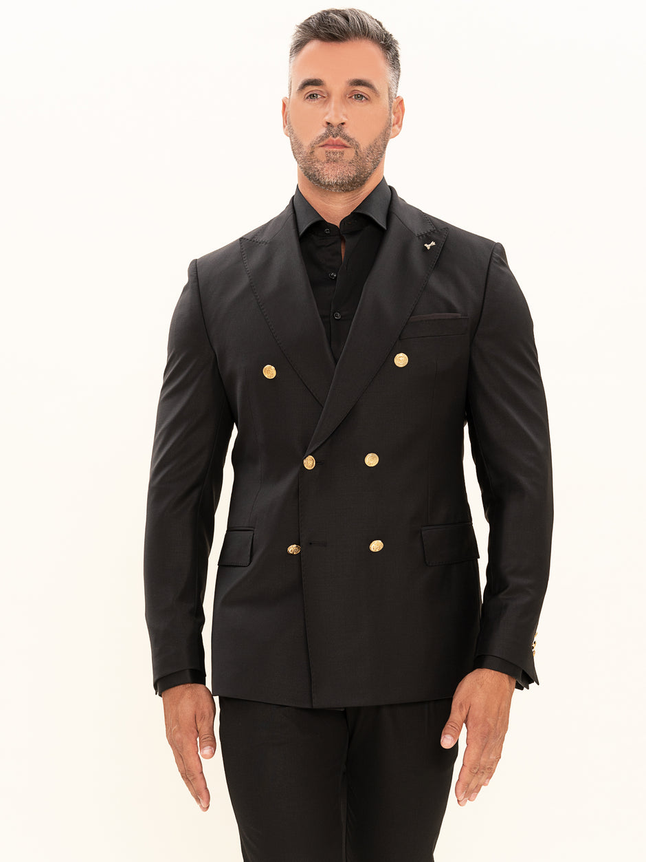 Sacou Barbati Negru Regal BMan399 (1)