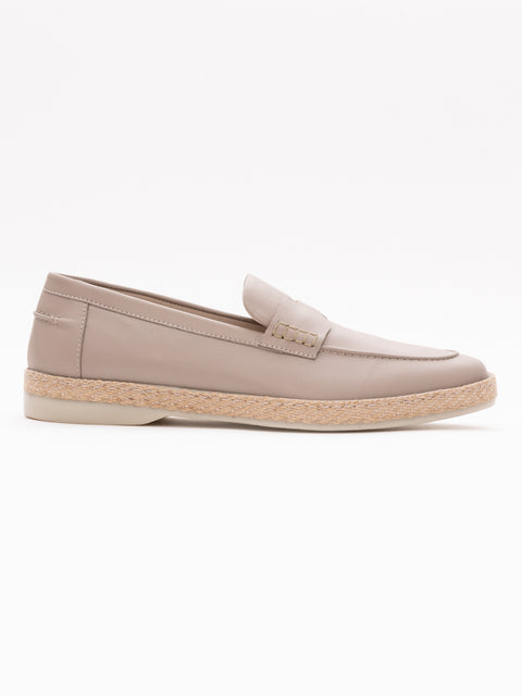 Mocasini Barbati 100% Piele Naturala Bej Penny BMan210 (4)