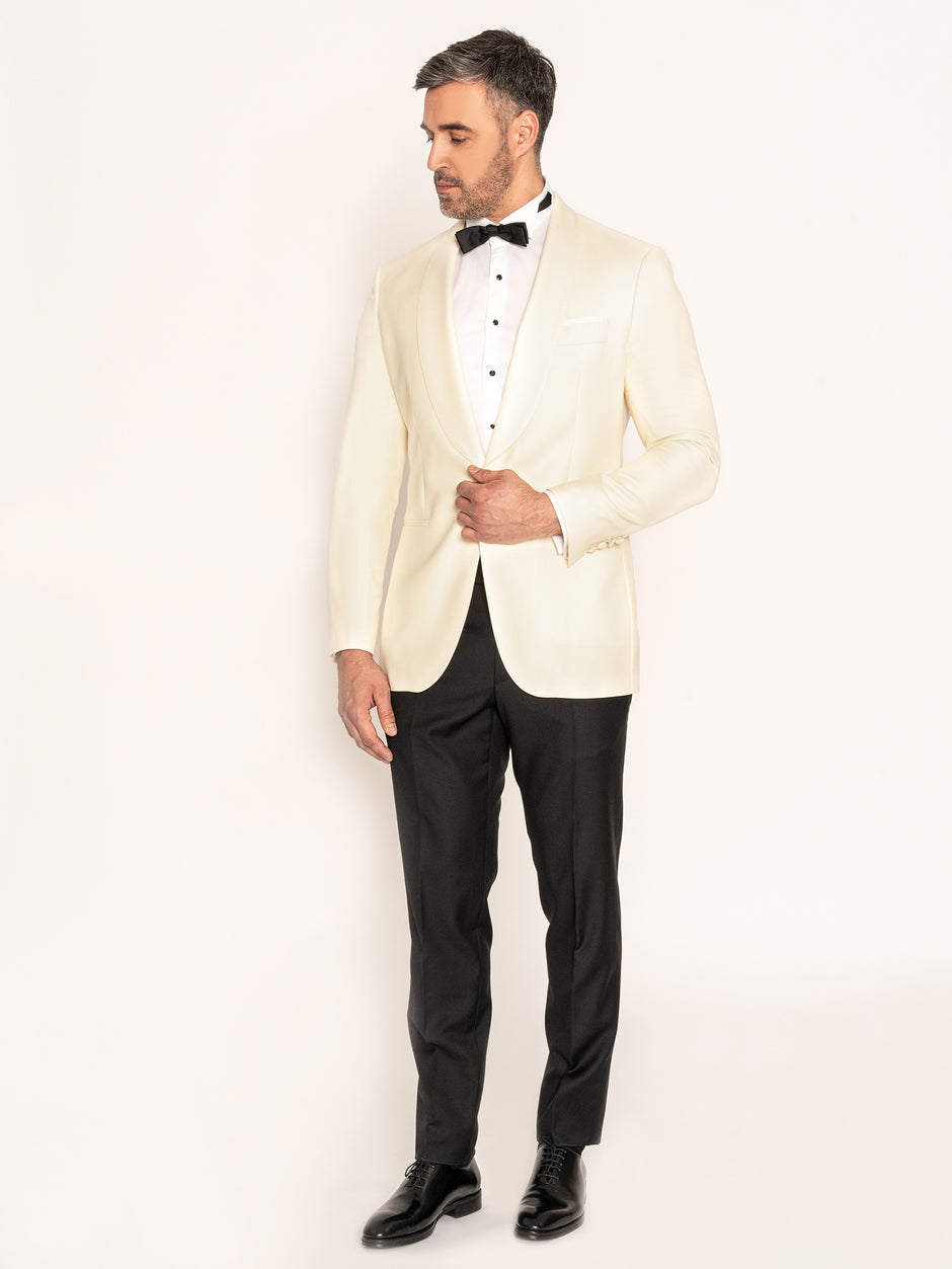 Tinuta Mire Ceremonie Crem Perla Shawl 100% Lana Vitale Barberis Bman010 (1)