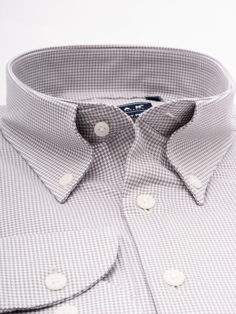 Camasa Casual Barbati Bej Deschis Texturat 100% Bumbac Natural BMan878 (8)