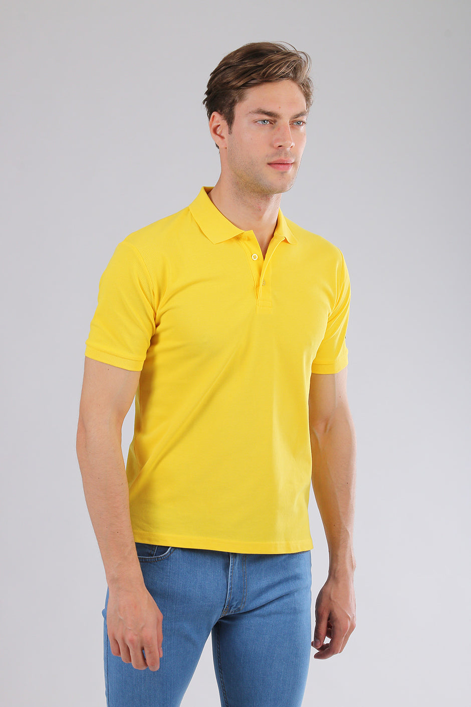 Tricou Polo Galben - BMan250 (7)