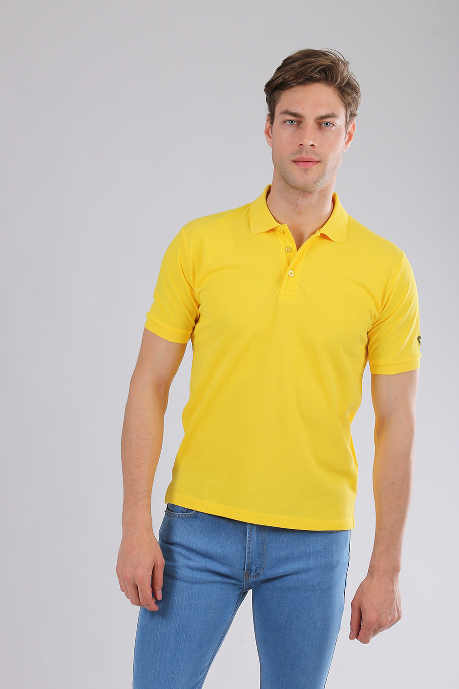 Tricou Polo Galben - BMan250 (4)