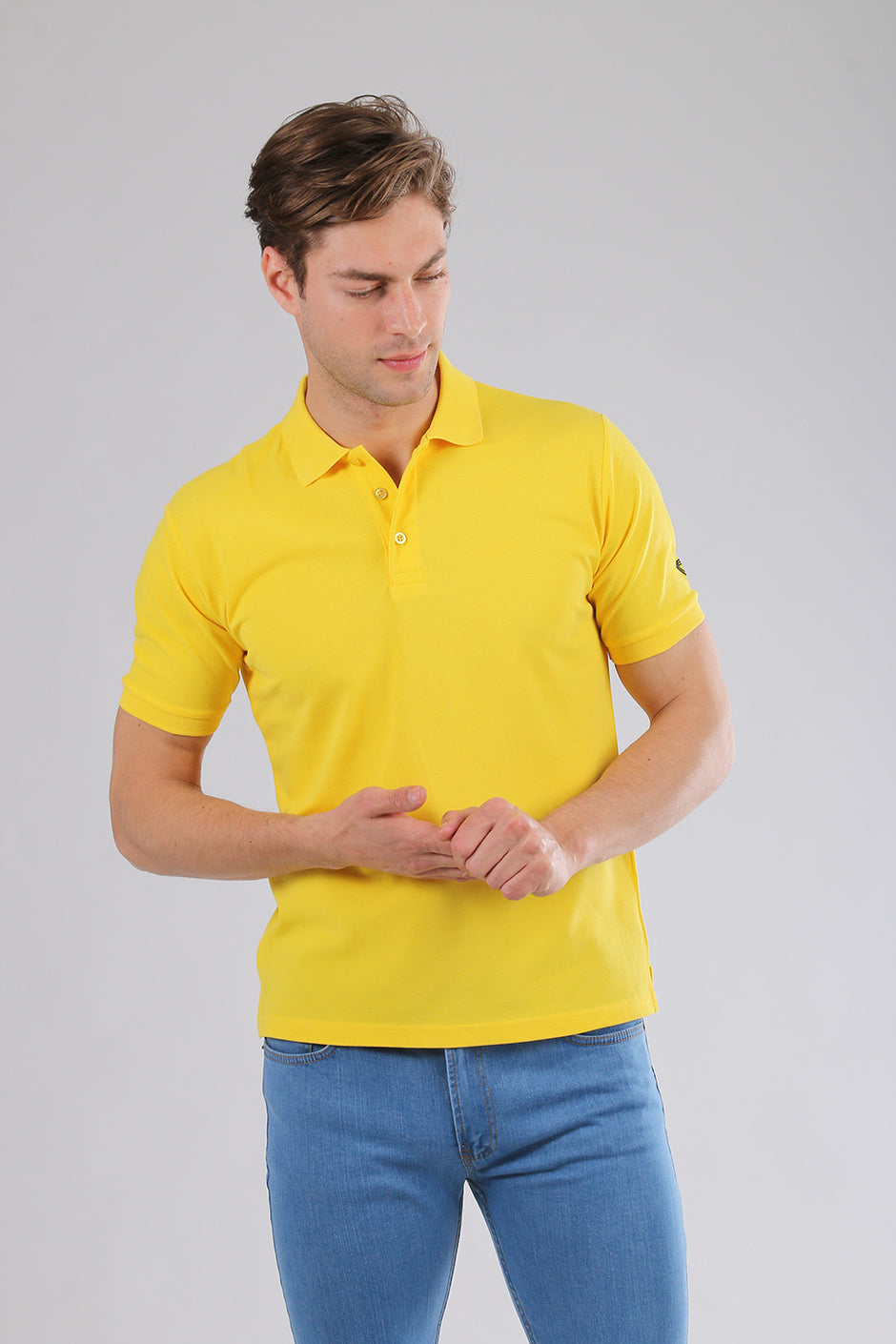 Tricou Polo Galben - BMan250 (5)
