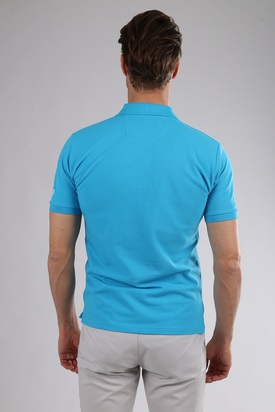 Tricou Polo Turcoaz - BMan264 (8)