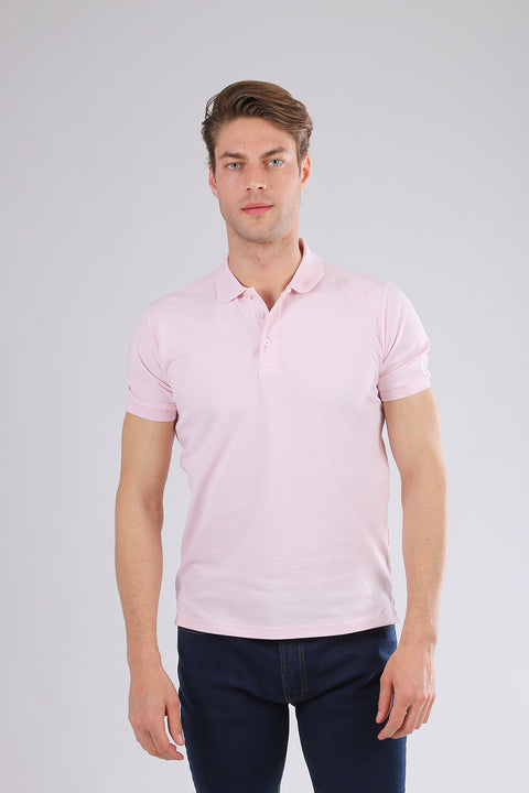 Tricou Polo Roz - BMan257 (1)