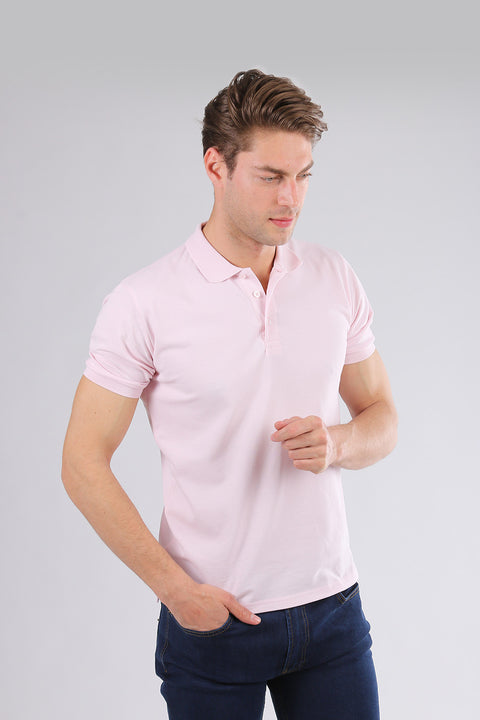 Tricou Polo Roz - BMan257 (4)