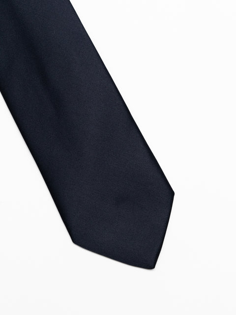 Cravata Barbati Eleganta Simpla Bleumarin BMan910 (2)