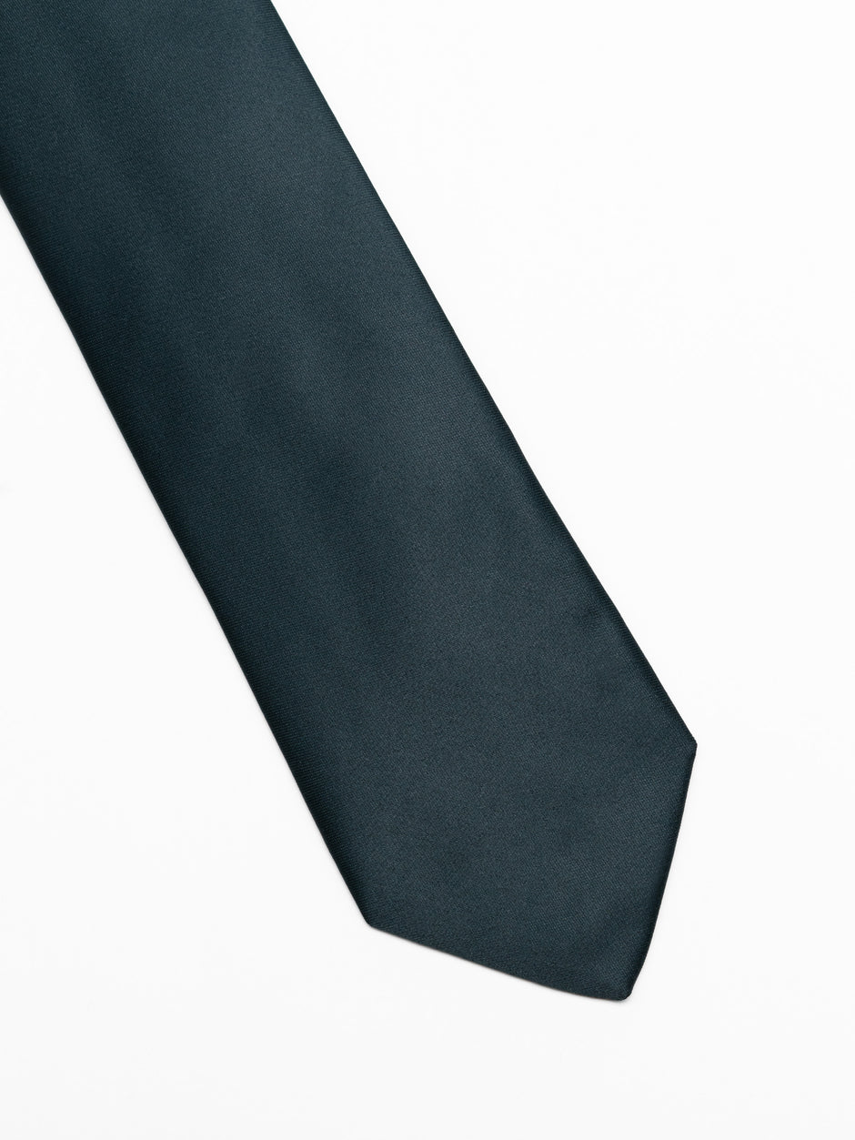 Cravata Barbati Eleganta Simpla Verde Inchis BMan910 (3)