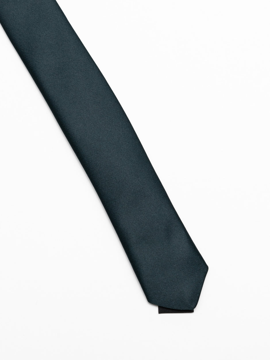 Cravata Barbati Eleganta Simpla Verde Inchis BMan910 (4)