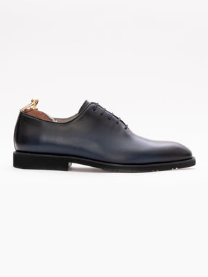 Pantofi Eleganti Barbati Oxford Albastri 100% Piele Naturala de Vita BMan0330